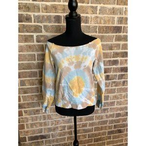 HANK made in Hollywood tie-dye sweatshirt size small long sleeves